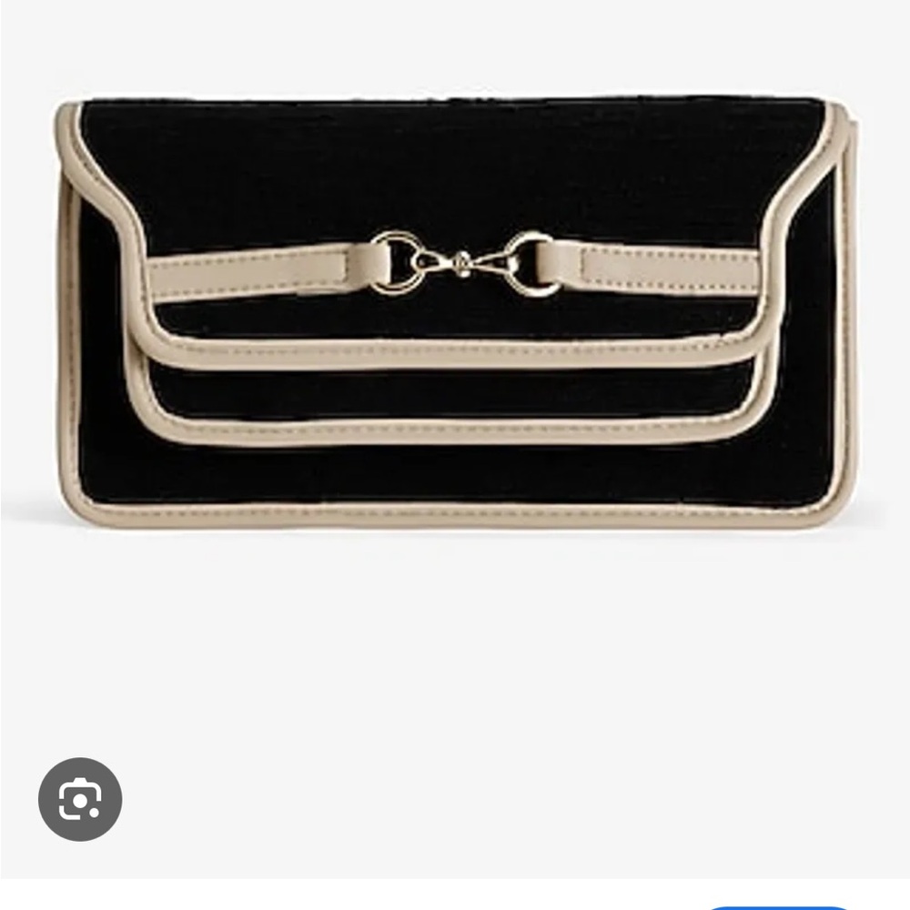 Express tweed crossbody bag